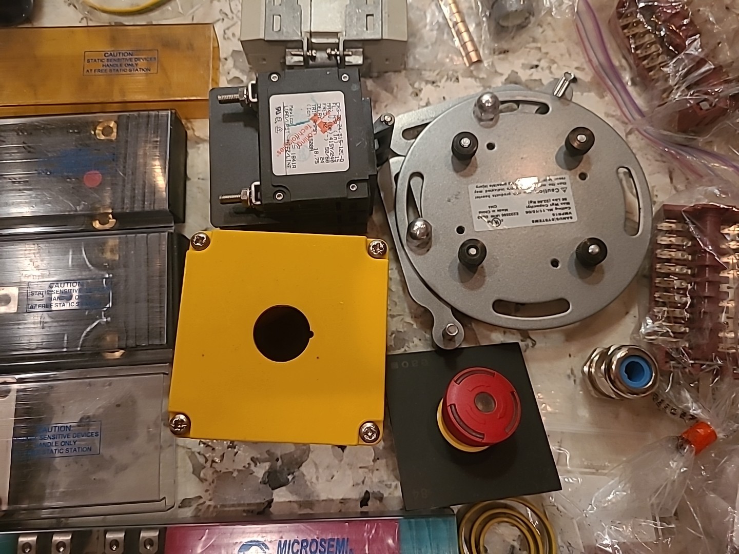 Microsemi Assorted Lot Of PARTS & COMONENTS