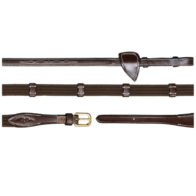 DYON Anatomic Web Reins 5/8" (Half Pitch)