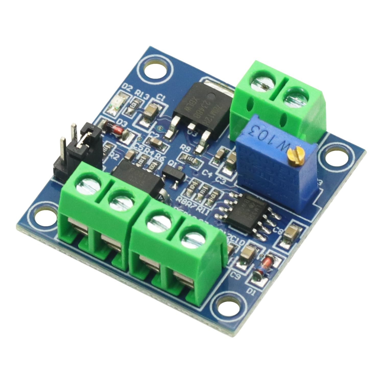 Professional 2PCS PWM to Voltage Modules - 0-10V Output for Electronics Projects