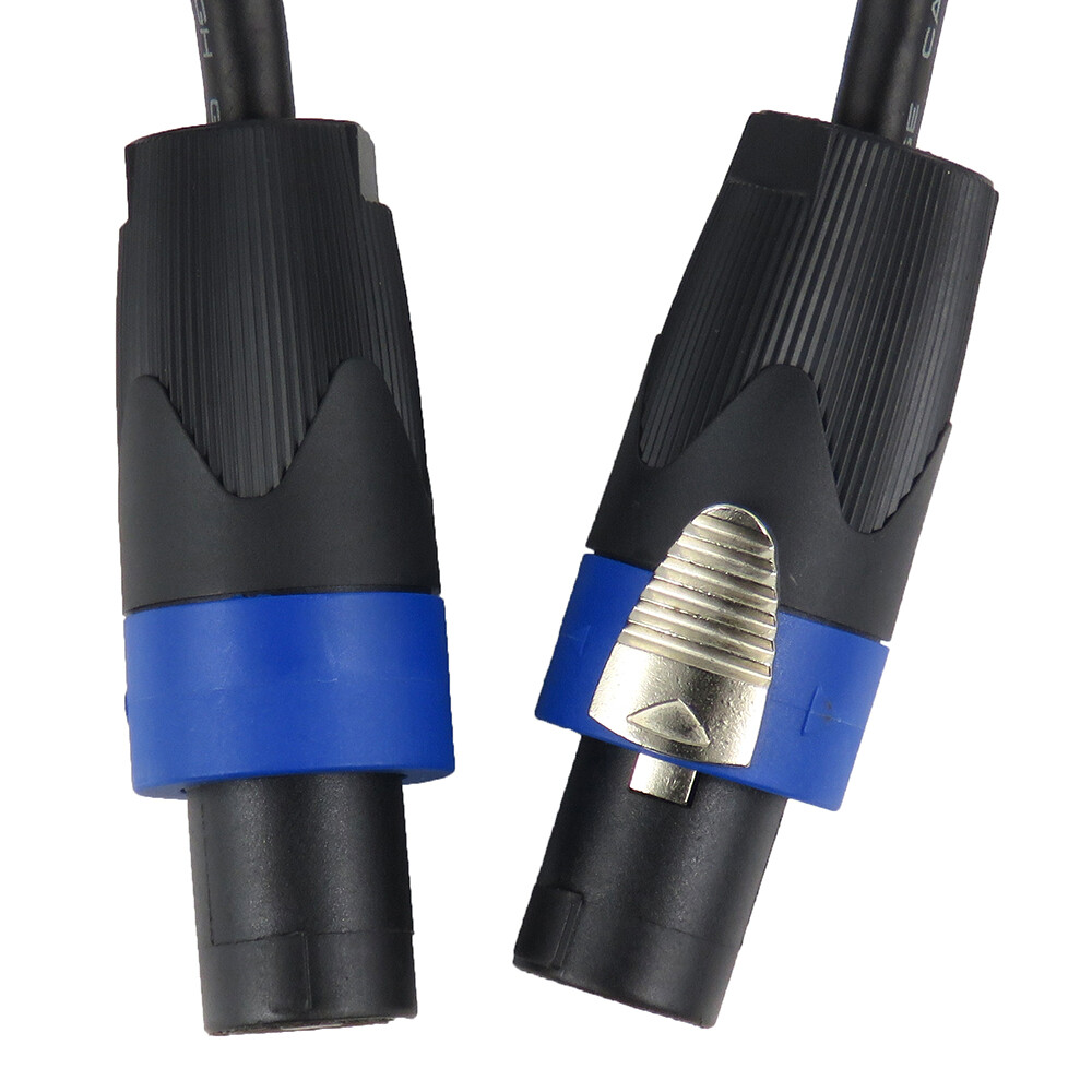 25ft Studio Speakon Male Cable to Speaker Speakon Male Speakon Cable for Audio