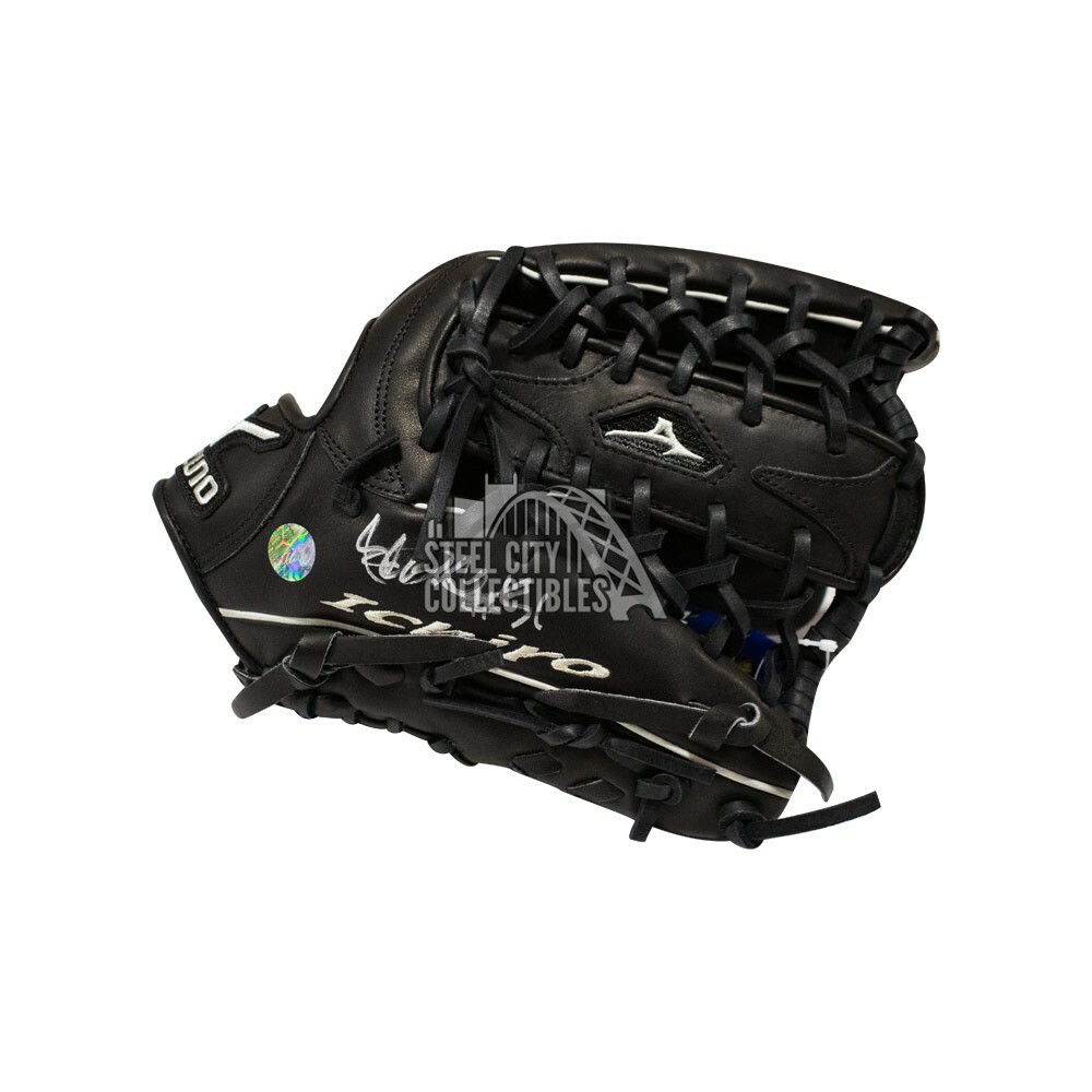 Ichiro Suzuki Autographed Mizuno Baseball Glove - BAS COA