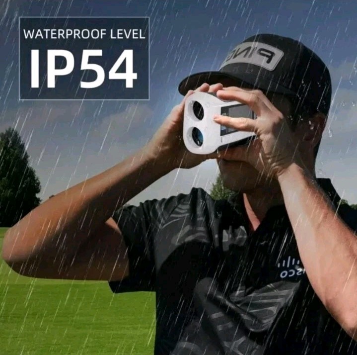 Golf Rangefinder with Slope 900 Yards Flag Pole Locking with Side Screen -Sealed