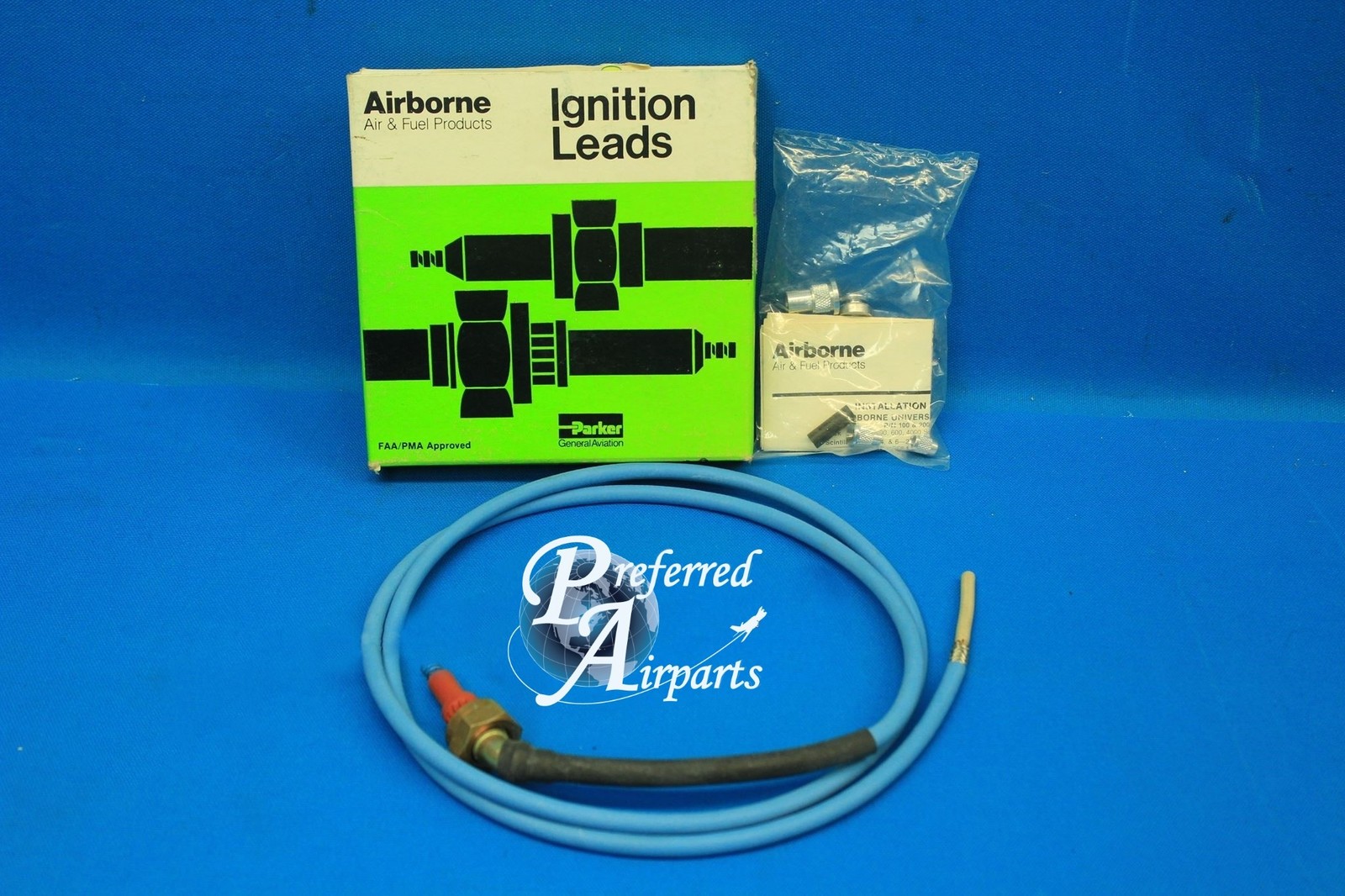 Parker Airborne 100 Series 54" Ignition Leads PN 100-54, 101784, C244-70 (22610)