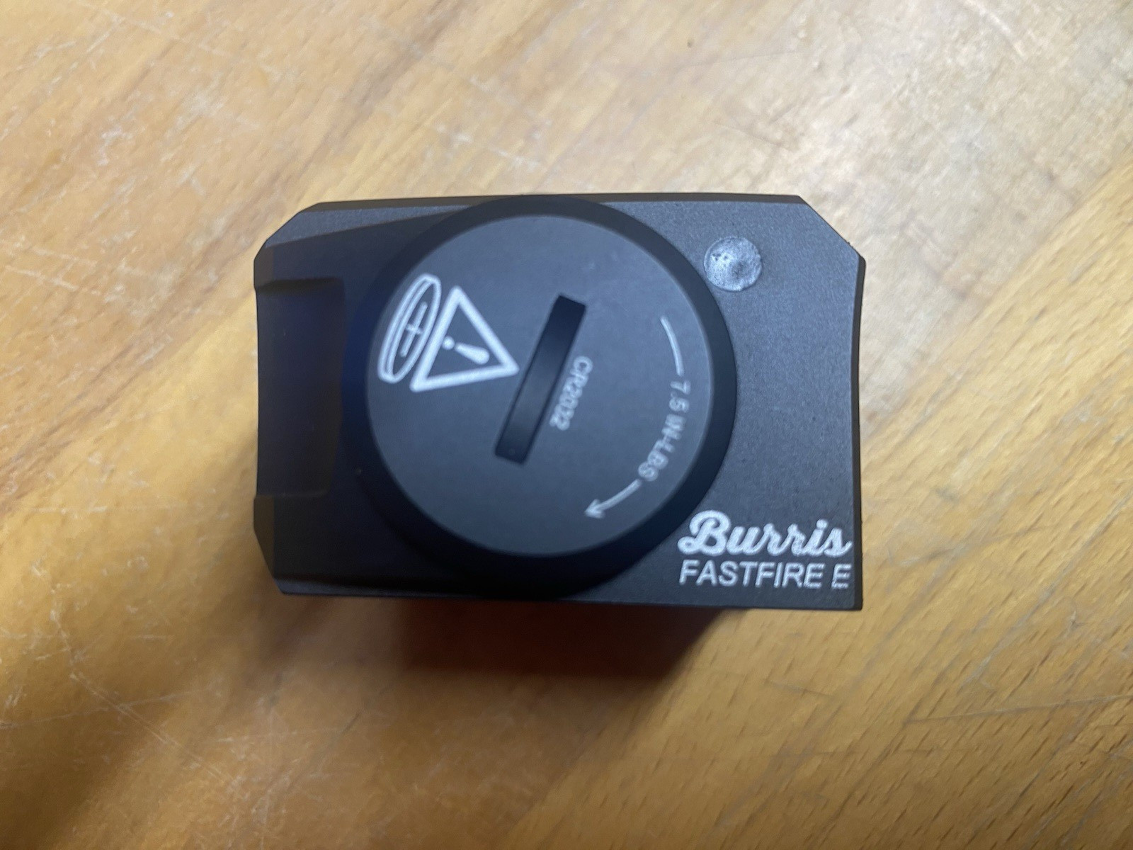 Burris Fastfire E 1x 3.5 MOA Green Dot Reflex Sight, Black, 300267 Blemished