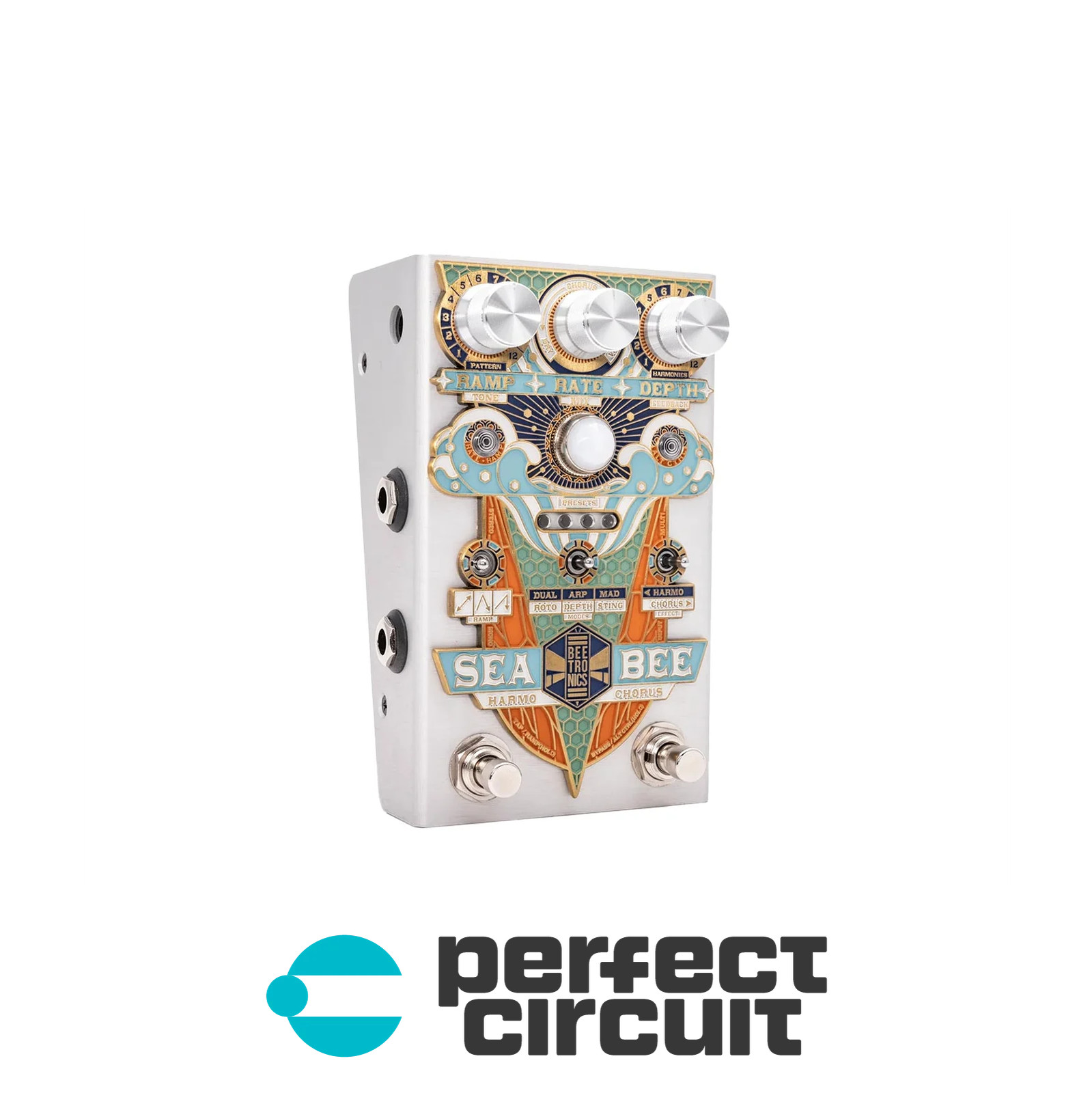 Beetronics FX Seabee Harmochorus Pedal EFFECTS - NEW - PERFECT CIRCUIT