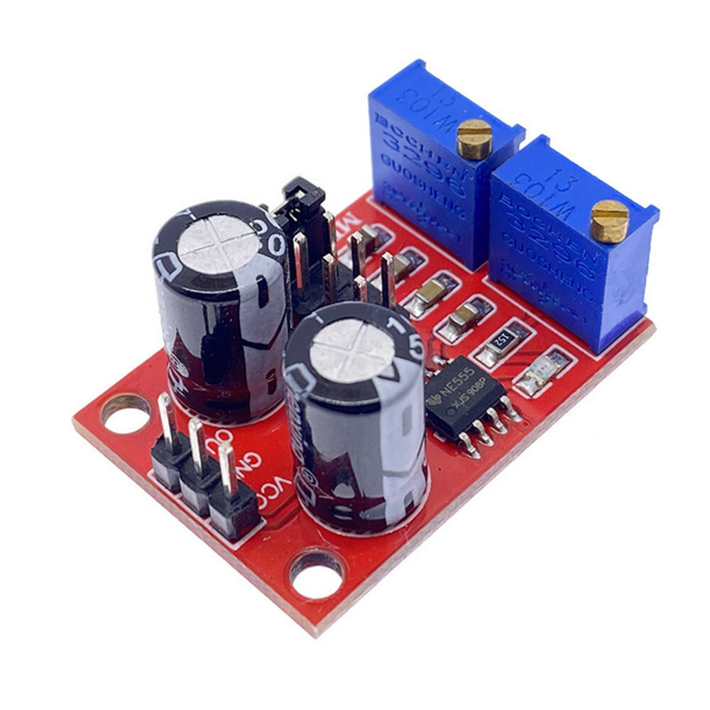 4Pcs NE555 Duty Cycle Pulse Frequency Adjustable Square Wave Generator Module US