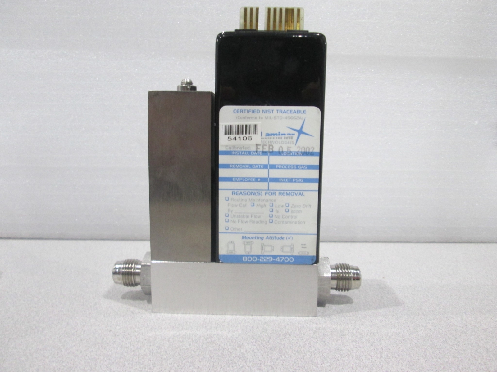 Unit, UFC-1100, Range 5 SLPM, Gas N2, Used