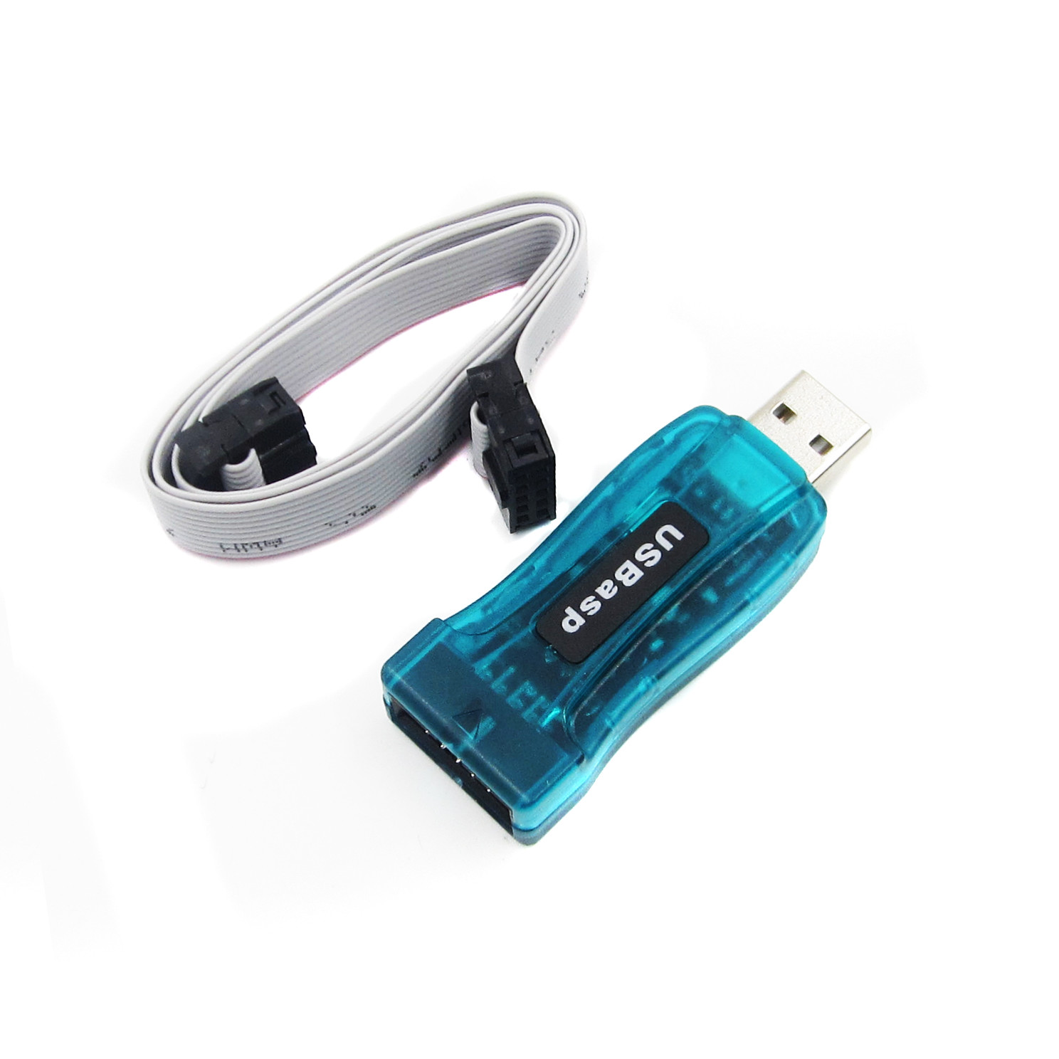USBASP USBISP AVR Programmer Adapter 10 Pin Cable USB ATMEGA8 ATMEGA128 Arduino
