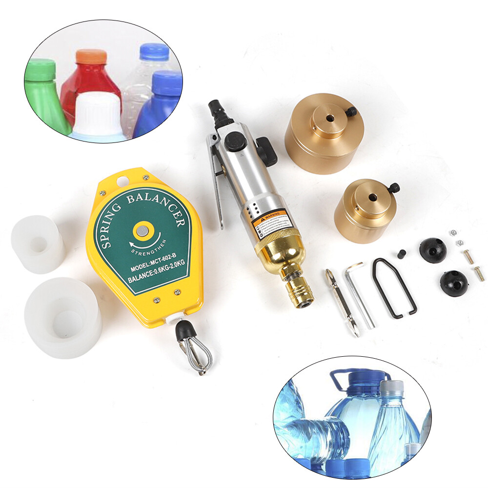 Handheld Electric Bottle Capping Machine Screw Cap Capper Sealing Sealer Tool