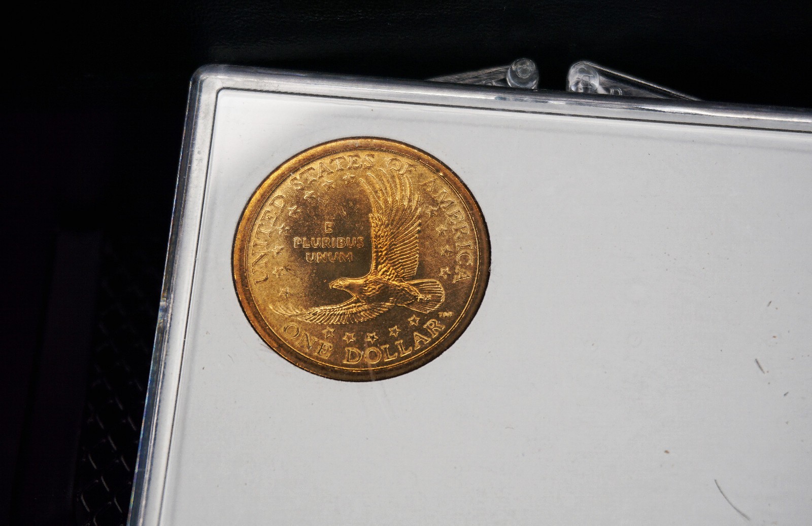 The Sacagawea 2000 P Dollar Uncirculated In Plastic Display Case