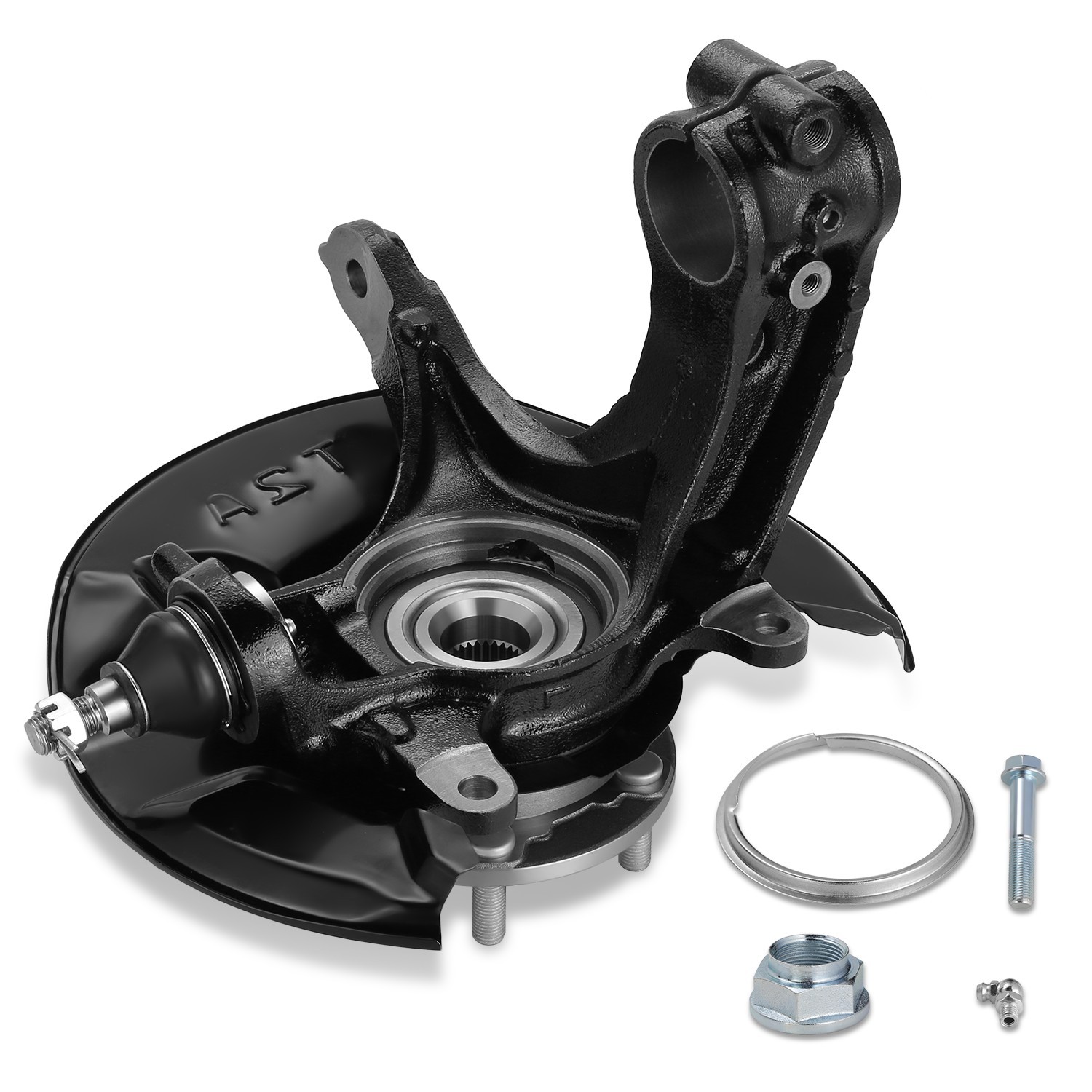 Fit 13-16 Honda Accord Front Left Driver Loaded Wheel Bearing Knuckle Assembly