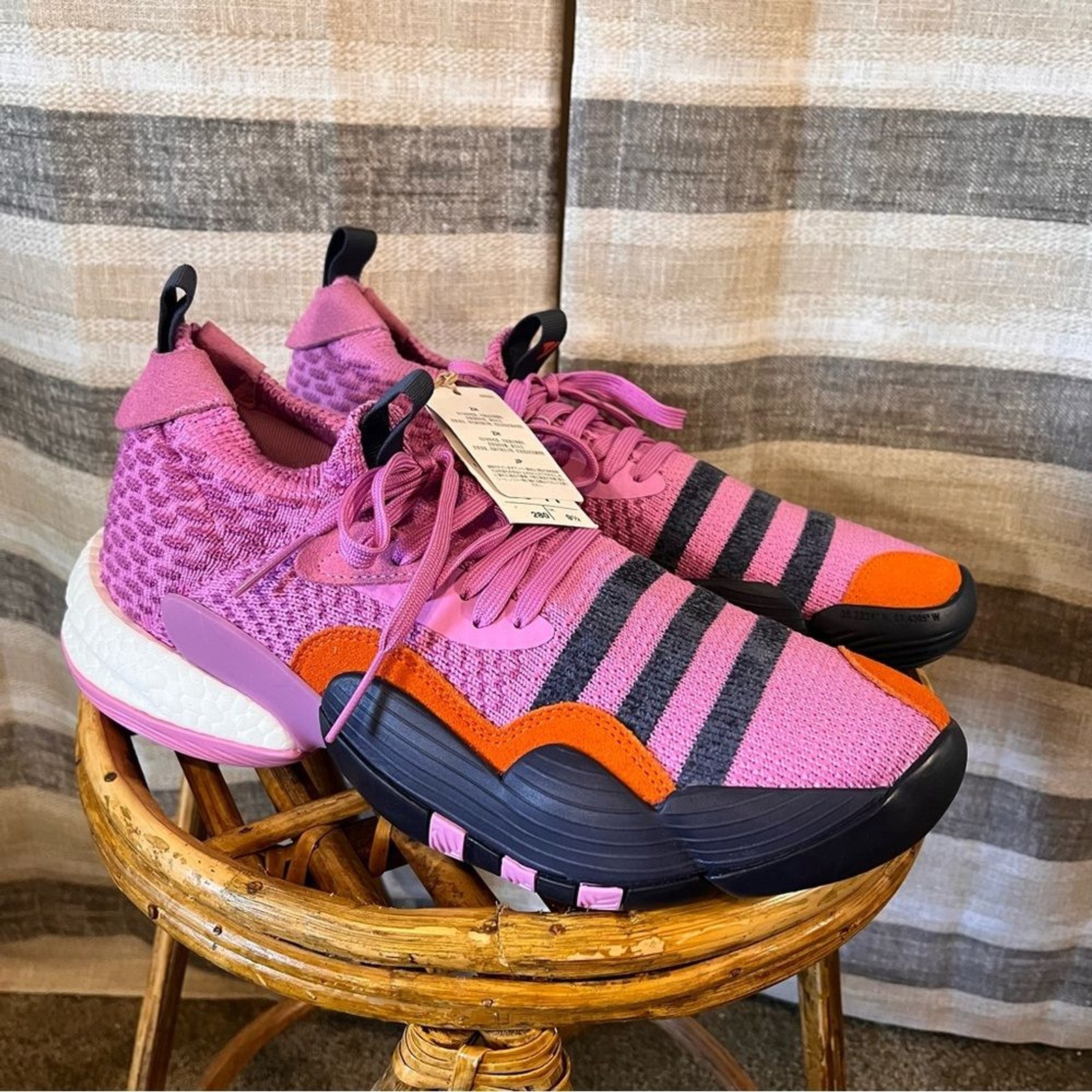Adidas Pink Trae Young 2 Shoes Size 10