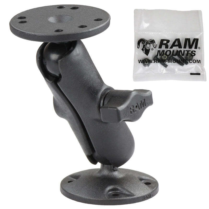 RAP-B-101U-G4 RAM Composite Double Ball Mount with Hardware...
