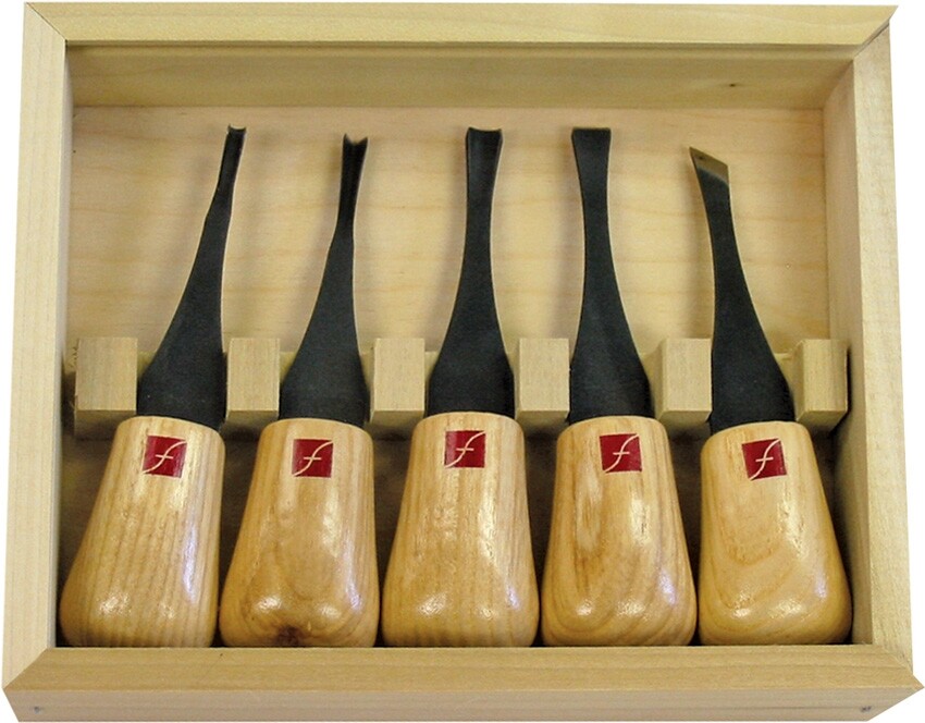 Flexcut Beginners Palm Set High Carbon Steel Tool Carving Blades Wood Handles