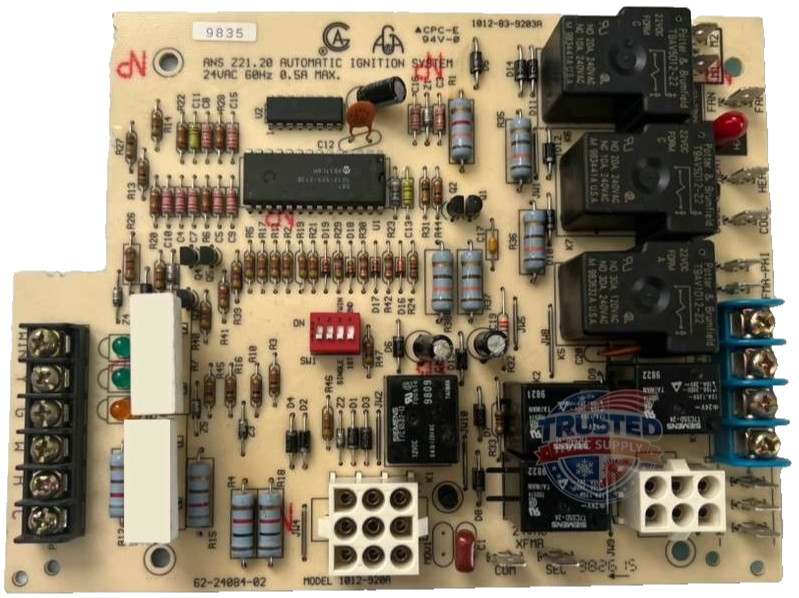 62-24084-02 GUARANTEED WORKING TESTED GOOD  furnace control board Silhouette II
