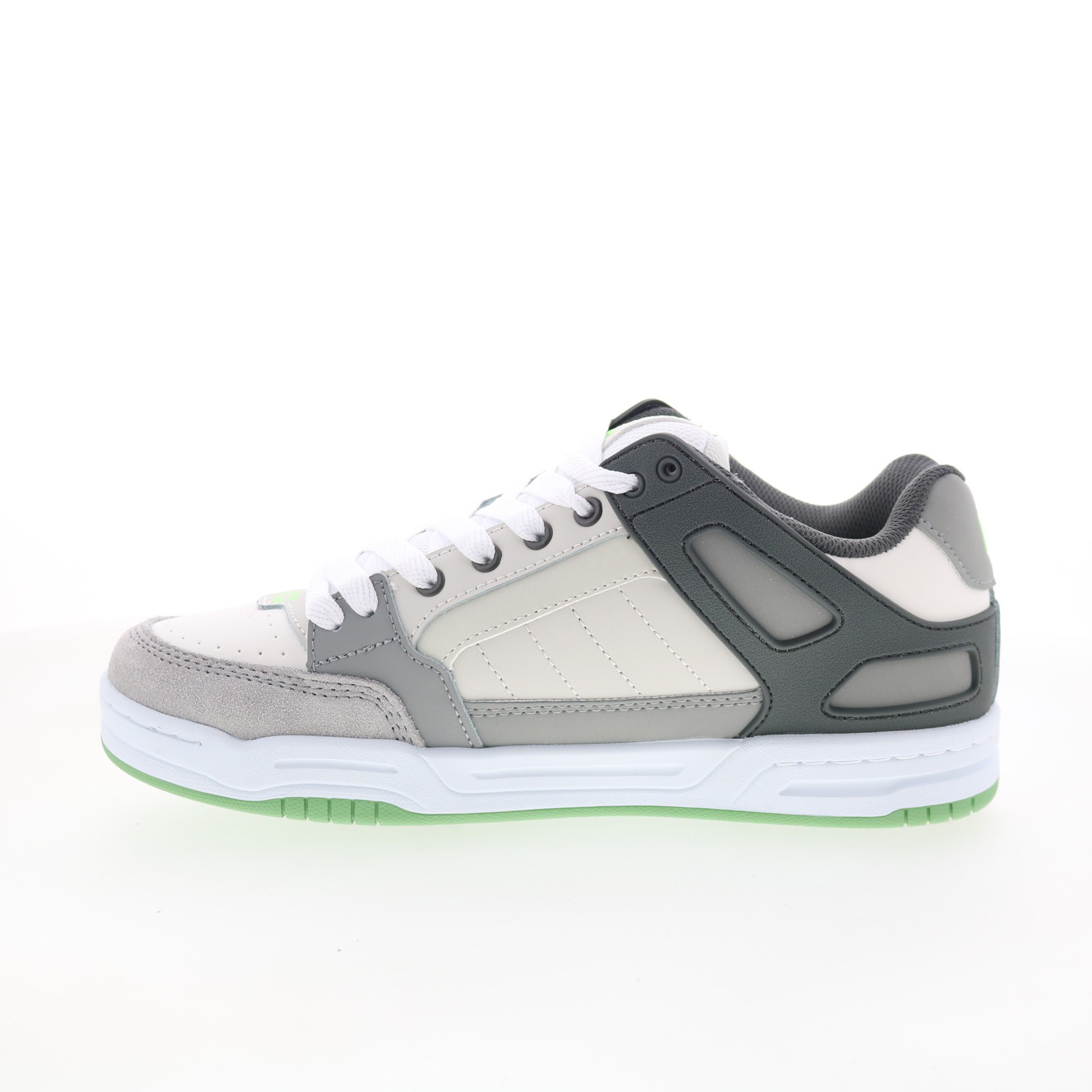 Globe Tilt GBTILT Mens Gray Leather Skate Inspired Sneakers Shoes