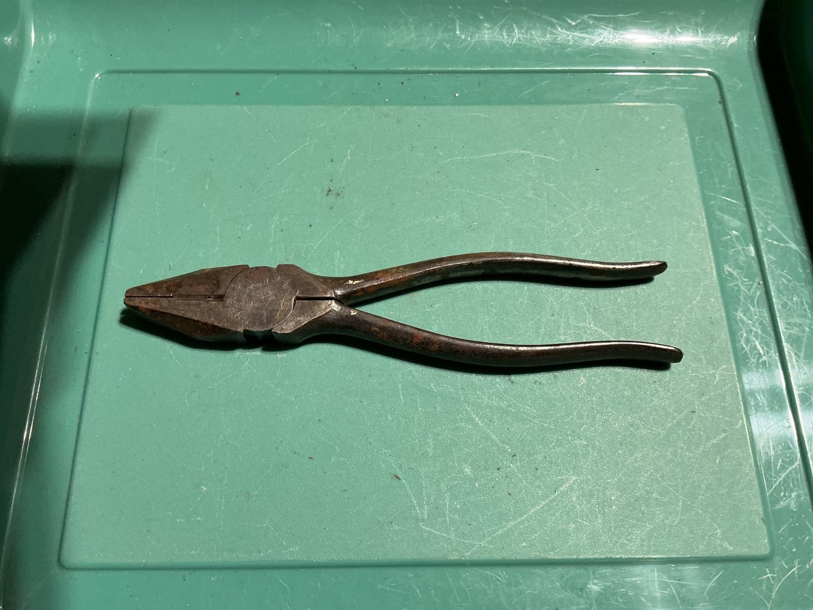 Vintage Crescent Lineman's Pliers 8" Long Model 50-8 Made in USA