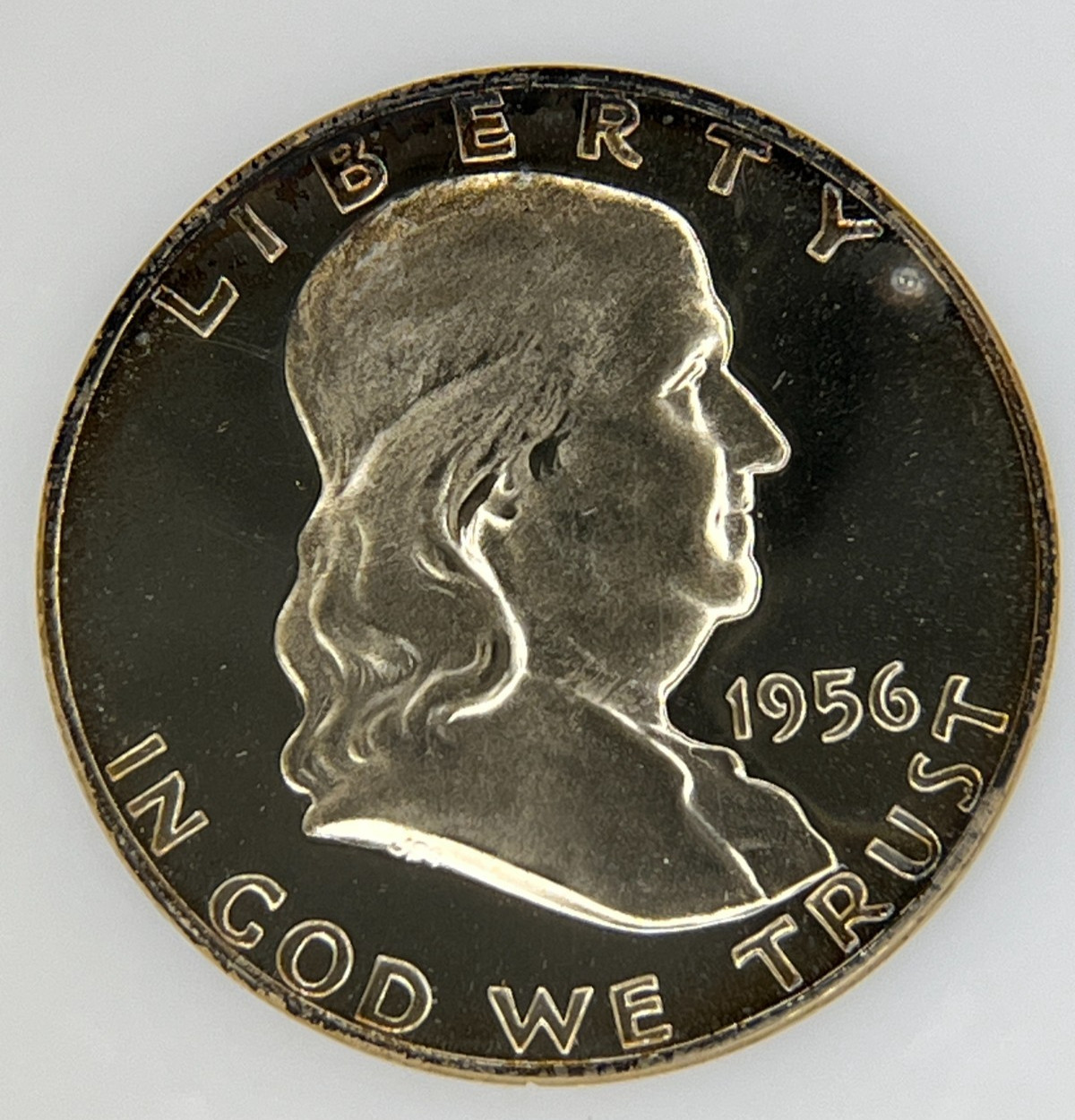 1956 50C Franklin NGC Cameo Proof 67