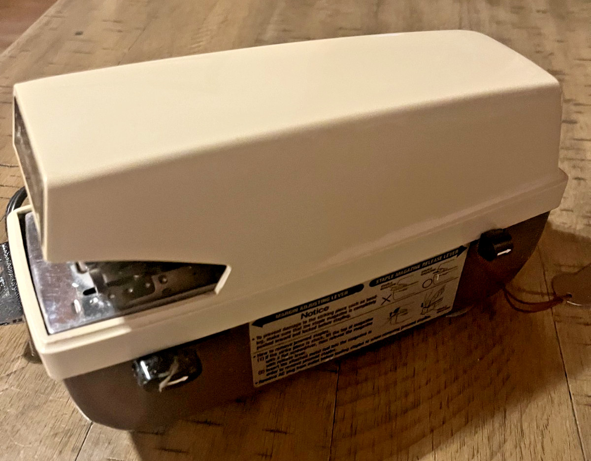 Panasonic AS-202 Automatic Electric Commercial Stapler Vintage