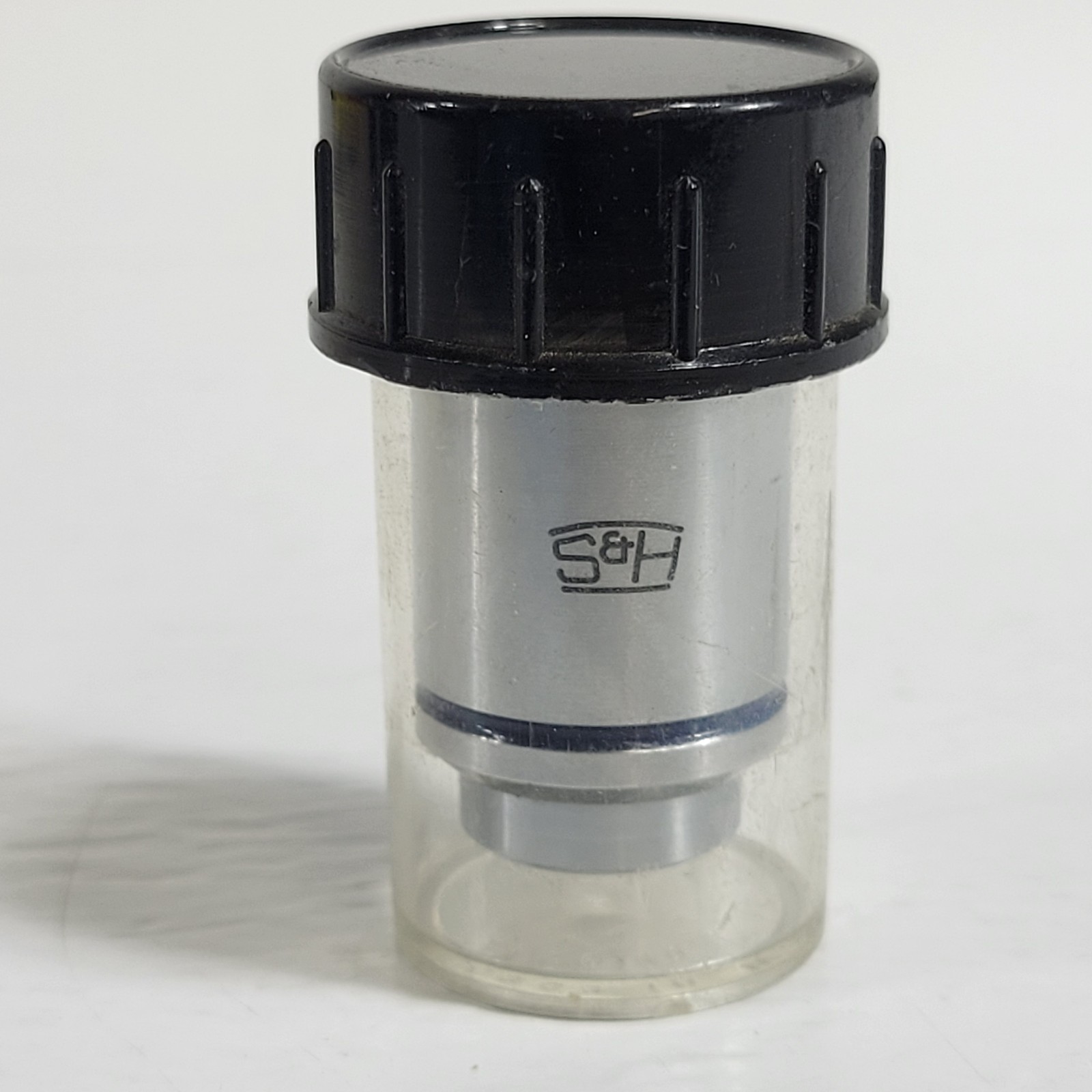 S&H 40X Mag Microscope Objective 20mm Thread Mount 0.65 Ocular Optical Lens