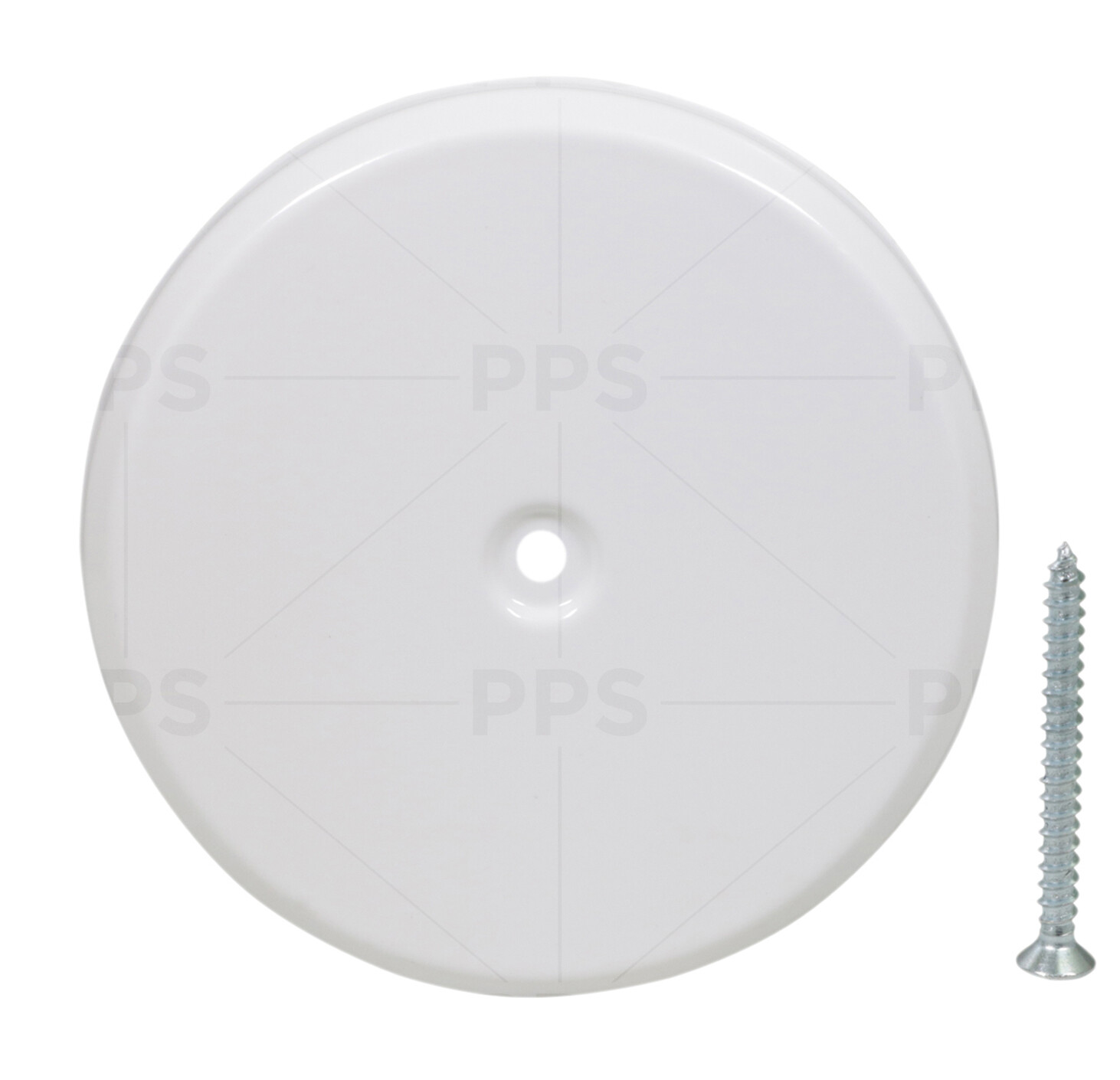 4-1/4"in-9-1/4"in Supply Giant Plastic Wall Cleanout Cover Plate White USA Free