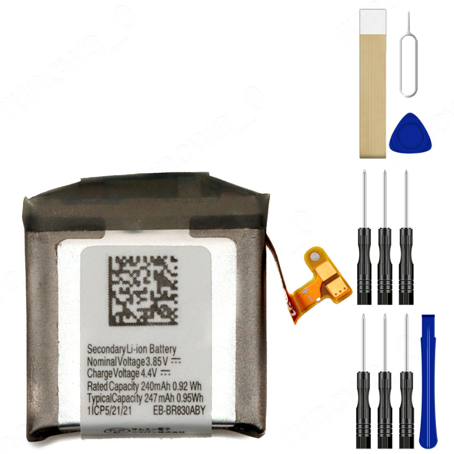EB-BR830ABY Battery For Samsung Galaxy Watch Active2 SM-R830 SM-R835 40mm