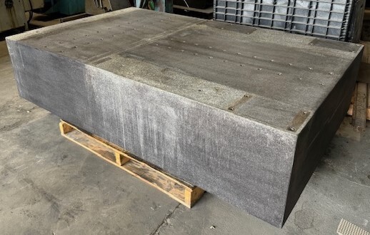 48" x 79" Granite Surface Plate, 18" Thick, Drilled & Tapped