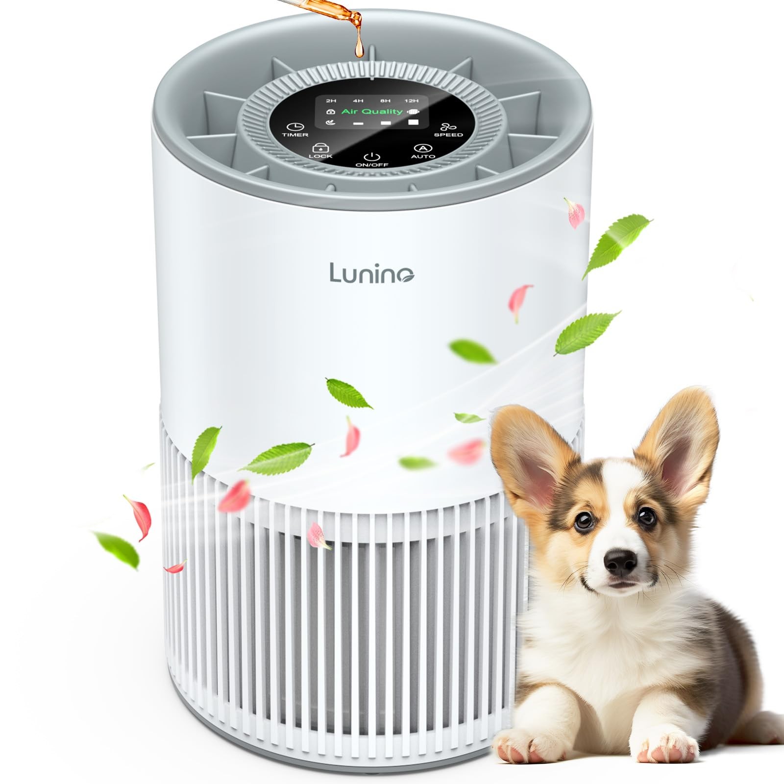 Purifiers for Home Large Room up to 1200ft², H13 True HEPA Purifier for Bedro...