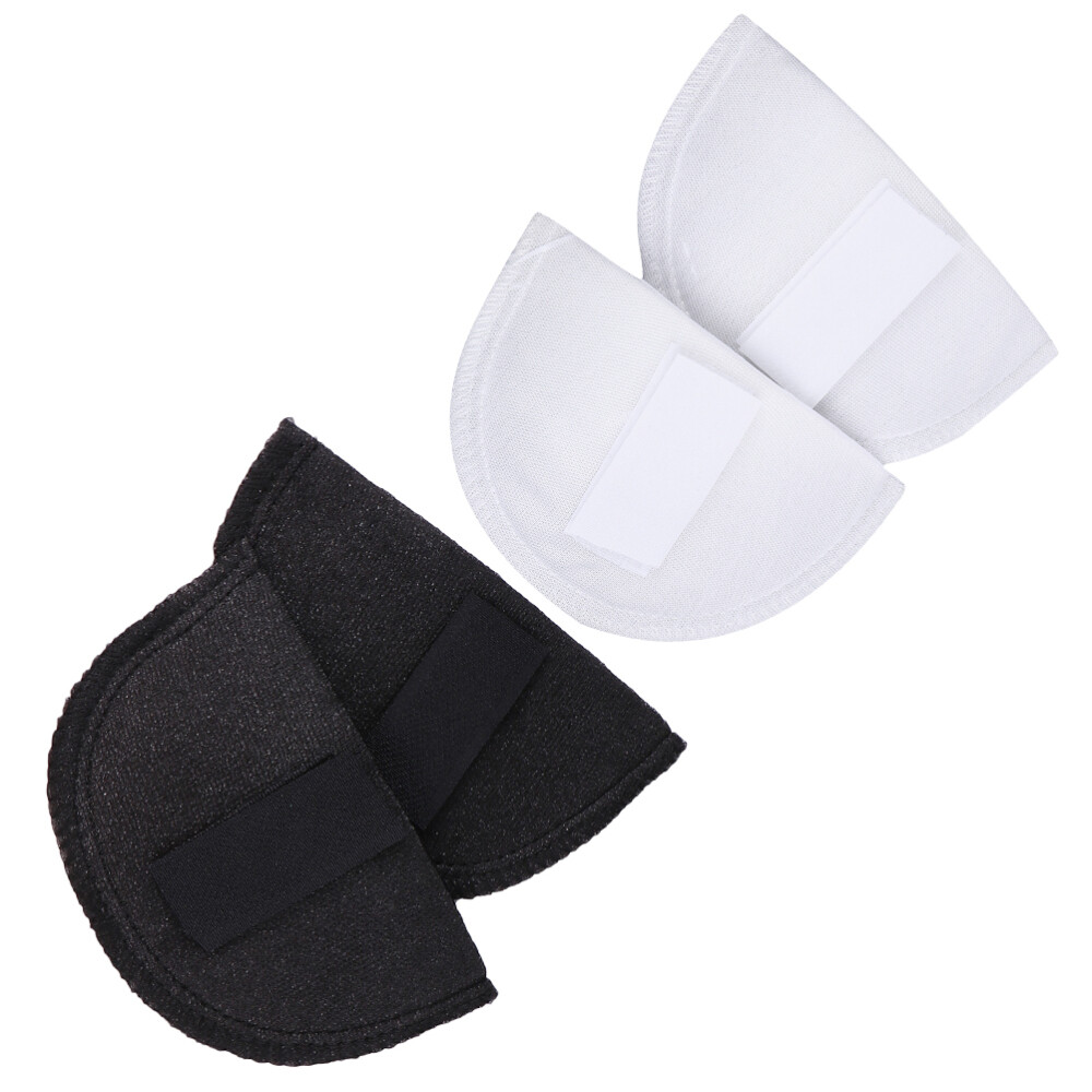 2 Pairs Detachable Shoulder Pads Sewing Shoulder Pads for Clothes Shoulder