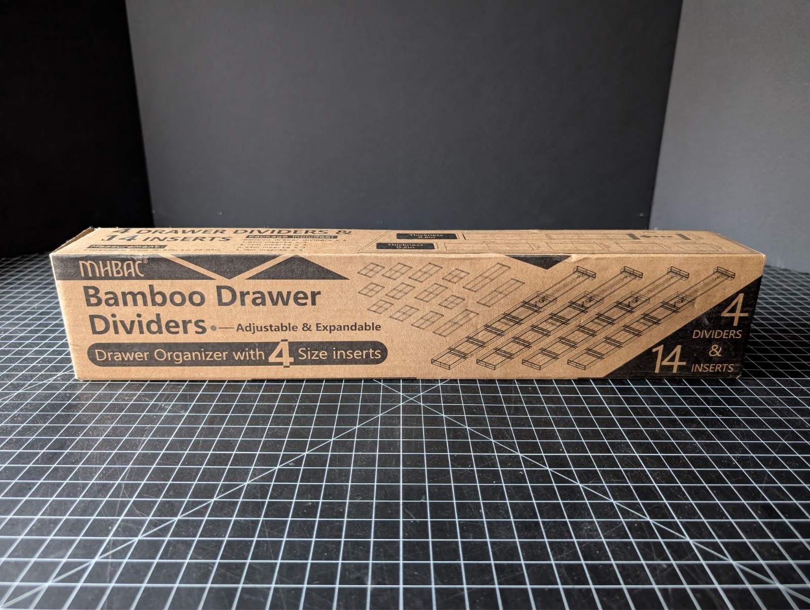 MHBAC - Bamboo Drawer Dividers