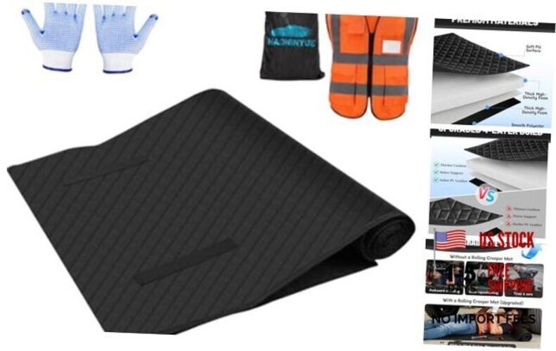 60"x28" Magic Rolling Creeper Mat—Long Clearance—High Clearance