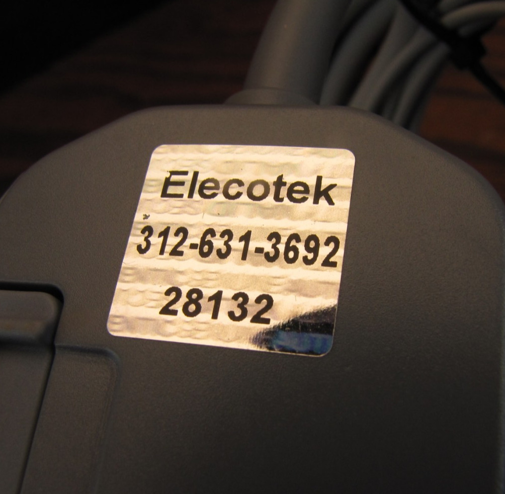 Elecotek 4-Lead ECG Leadwire Set Snap Connectors 28132