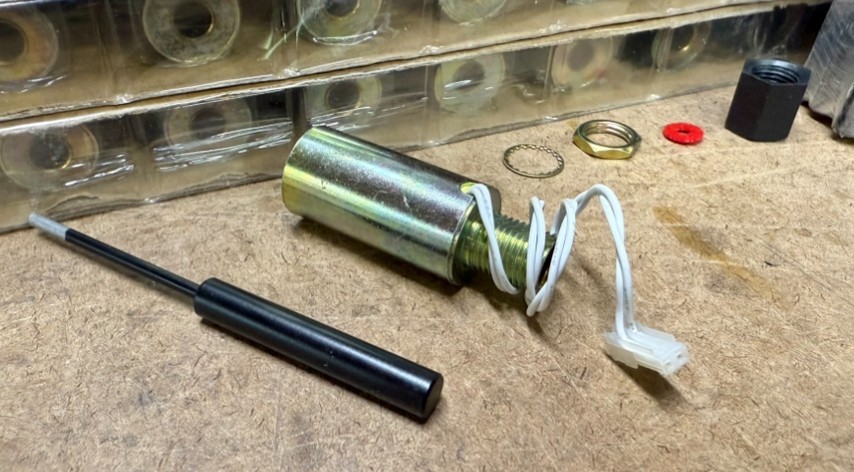 1 NOS Player Piano Solenoid & Plunger – Build Your Own MIDI / Player System