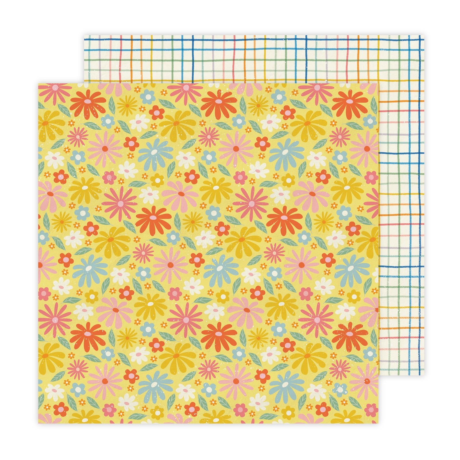 Jen Hadfield Flower Child Double-Sided Cardstock 12"X12"-Can You Dig I - 25 Pack