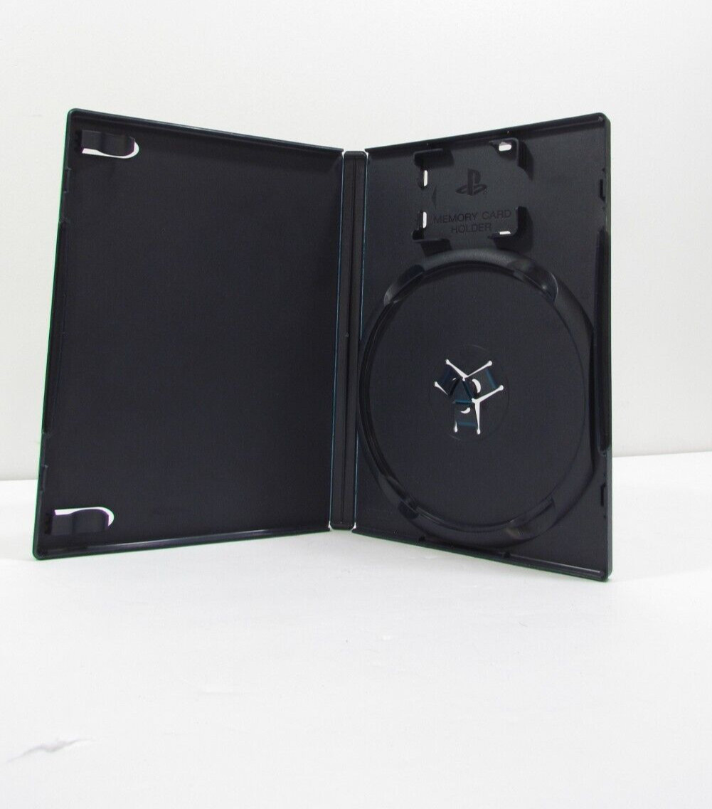 used Sony PlayStation 2 collegiate Empty Replacement Case Box w/ Memory Card