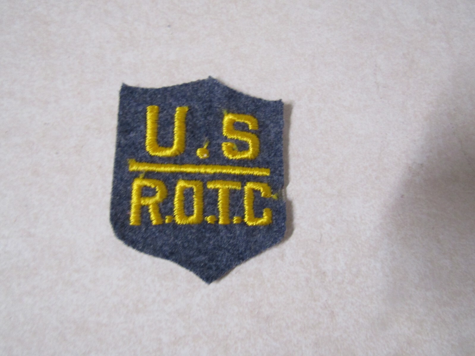 MILITARY PATCH OLD ORIGINAL WW2 ERA OR LATER US ARMY ROTC RESERVE OFFICER TRAINI