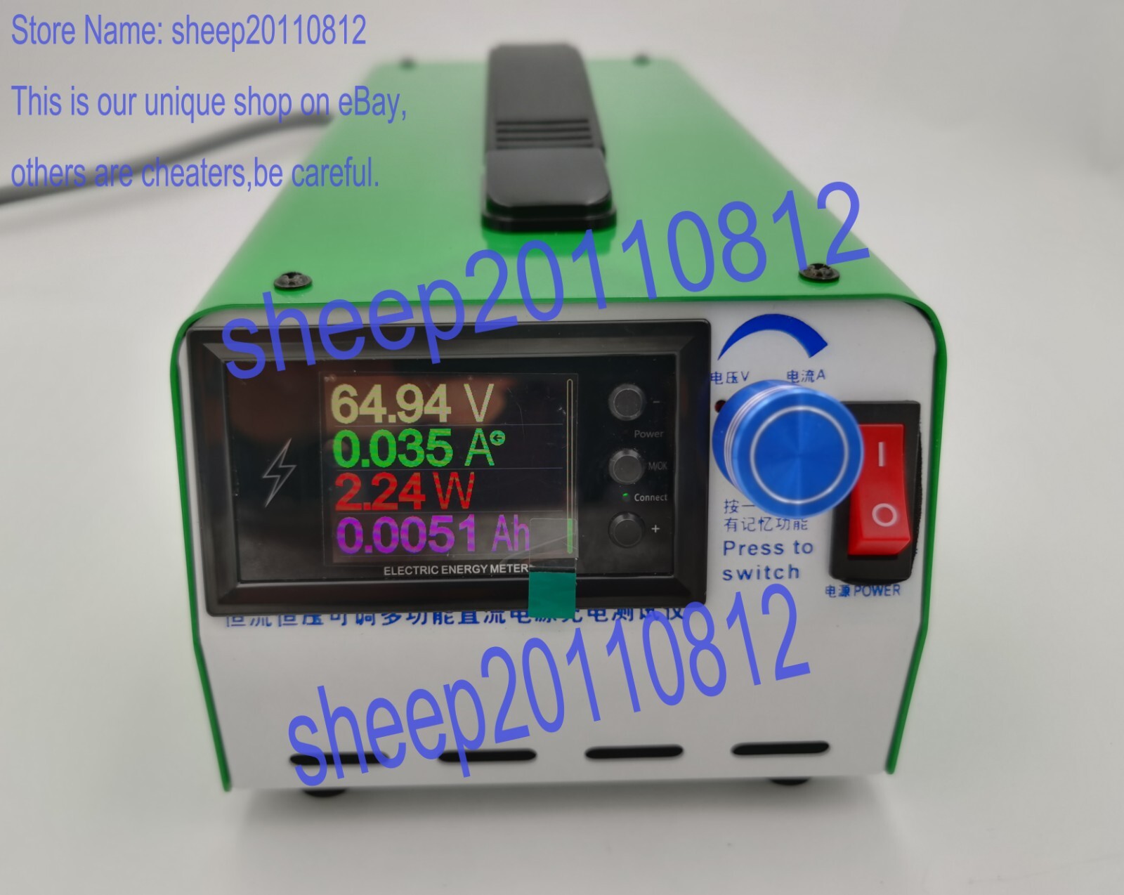 800W 0-135VDC 0-6A Output DC Power Supply for Battery Charging with Wifi
