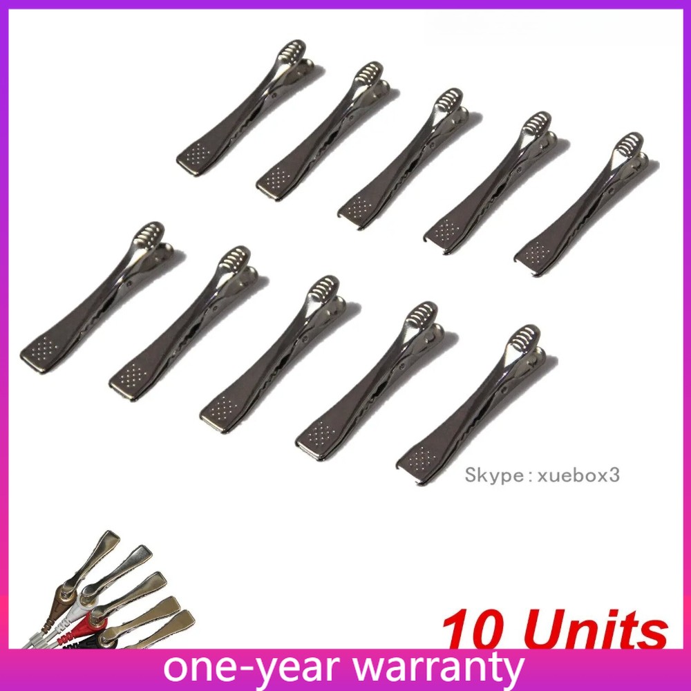 Veterinary Reusable ECG EKG Electrodes Alligator Clips for Animal Pet Monitoring