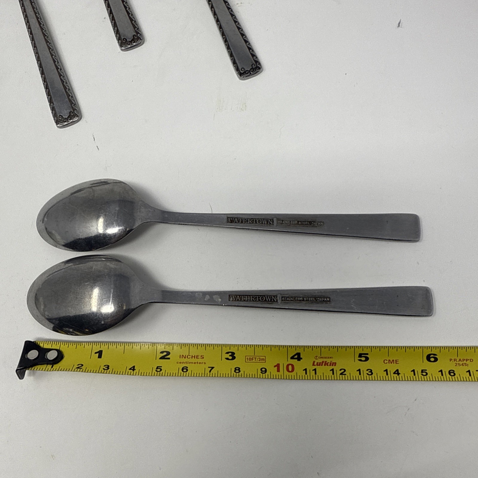 Watertown Scroll Side 5 Tablespoons 2 Teaspoons Stainless Japan Flatware Read