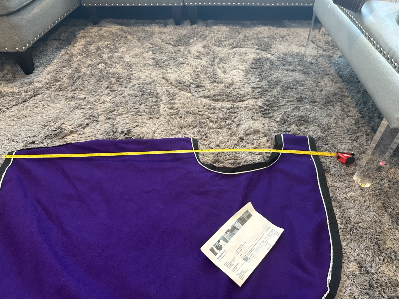 Quarter Sheet W/key Hole Wool