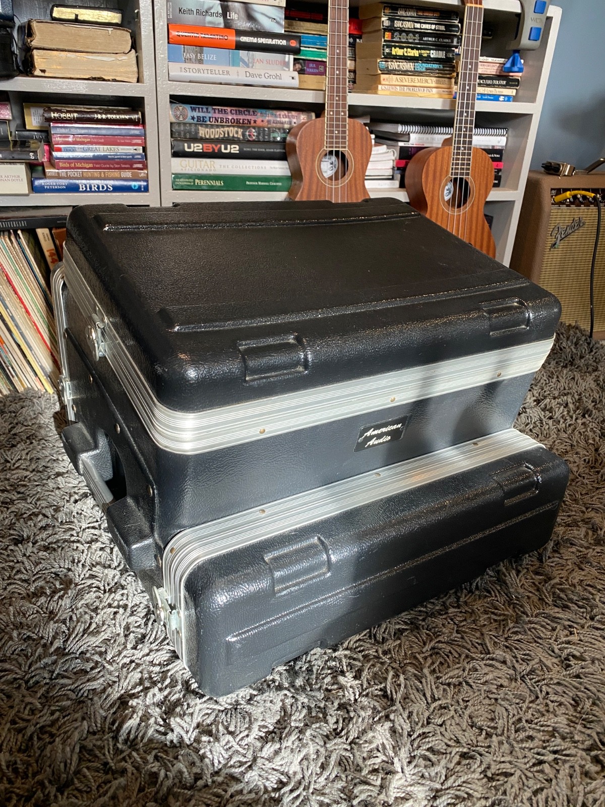 american audio rack mount DJ mixer case