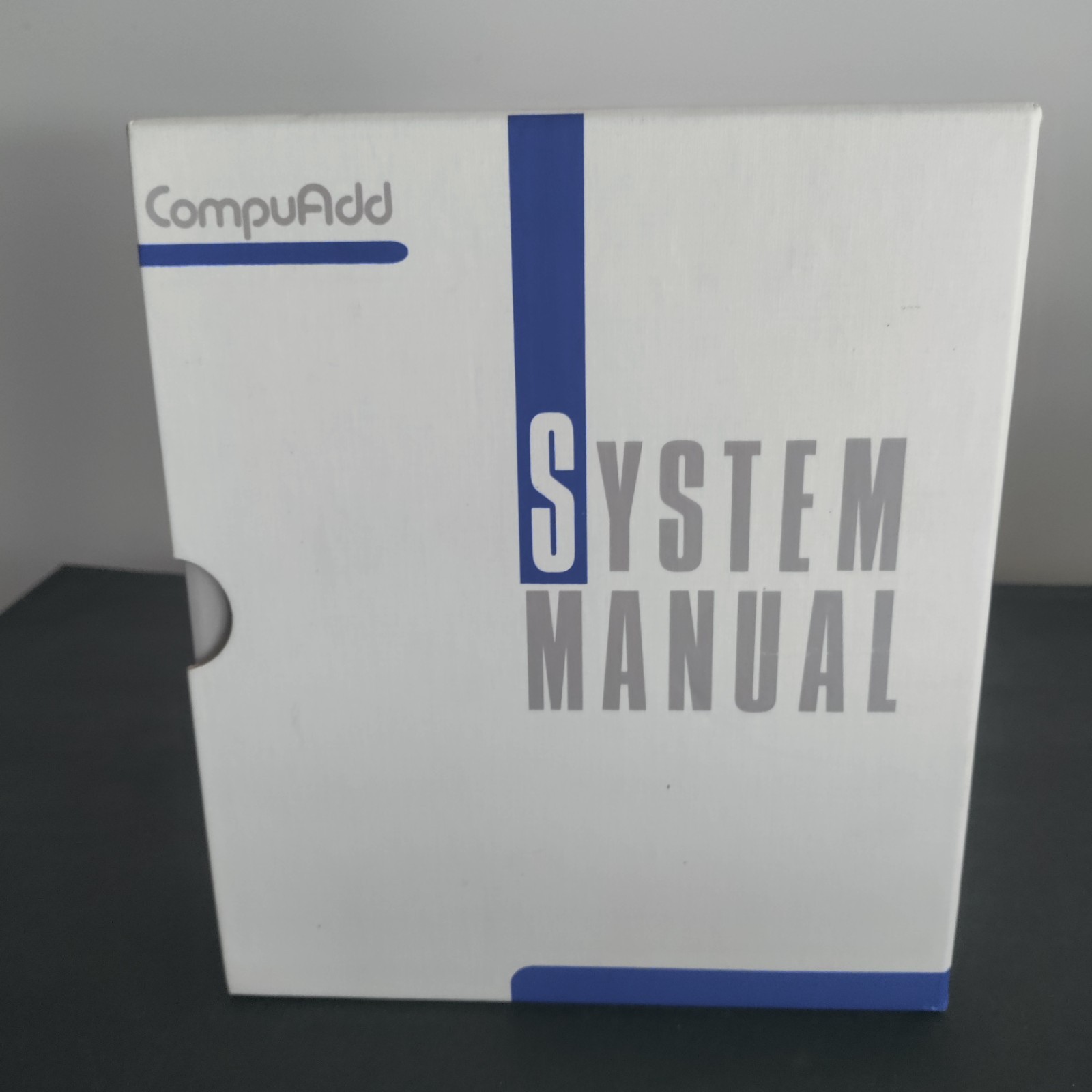 Vtg 1989 CompuAdd System Manual for 212/216 Installation & Operations VGUC