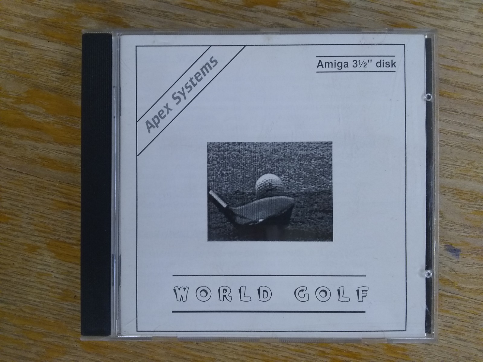 World Golf For Commodore Amiga, BRAND NEW, Apex Systems
