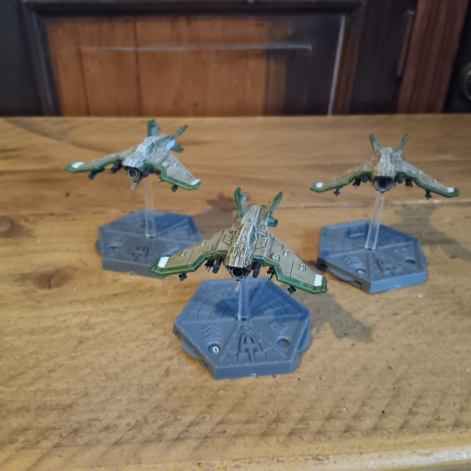 Aeronautica Imperialis Imperial Navy x3 Lightning Fighter Warhammer 40K