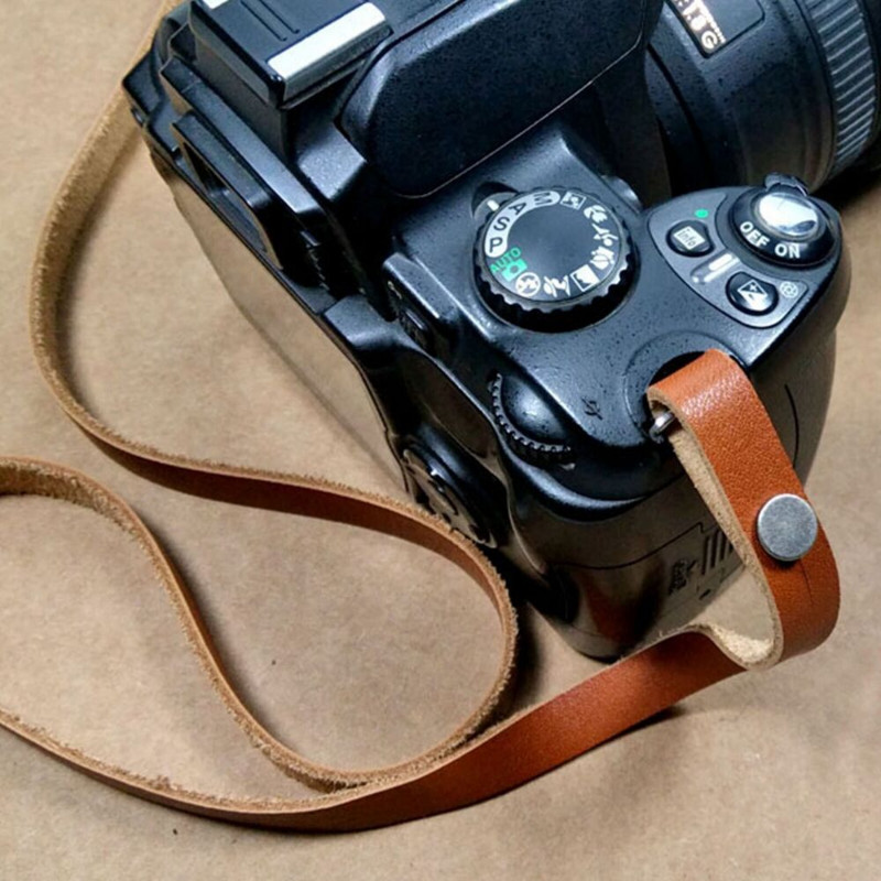 Genuine Leather Handmade Binocular DC Camera Shoulder Neck Case Strap Sling NEW