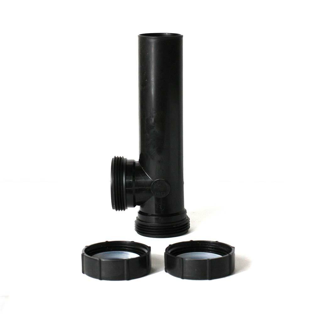 Primex 81530 1-1/2 Inch ABS End Outlet Slip Joint With Baffle with Nut & Washer