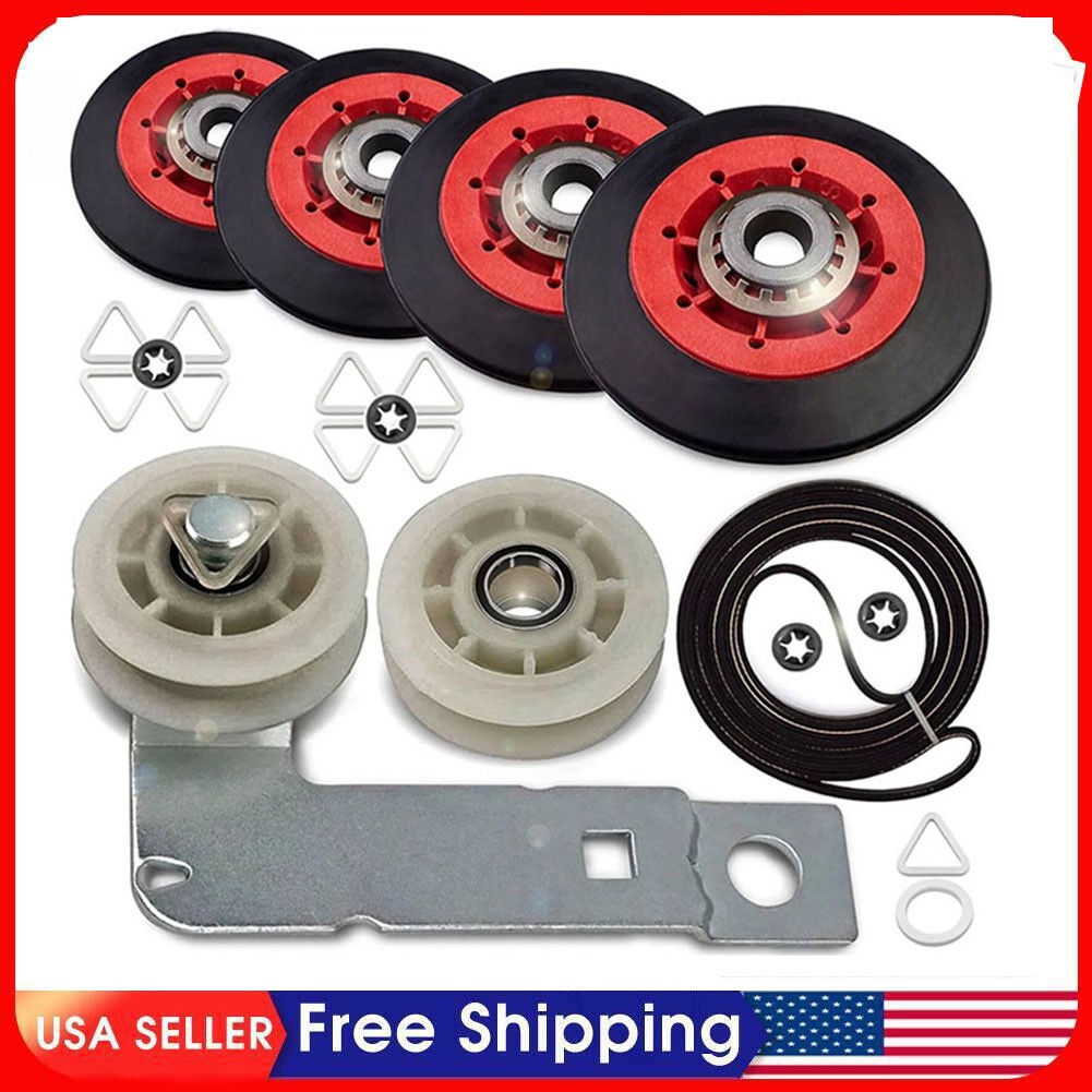 For Maytag Whirlpool Dryer 4392067 Dryer Repair Kit W10837240 Dryer Idler Pulley