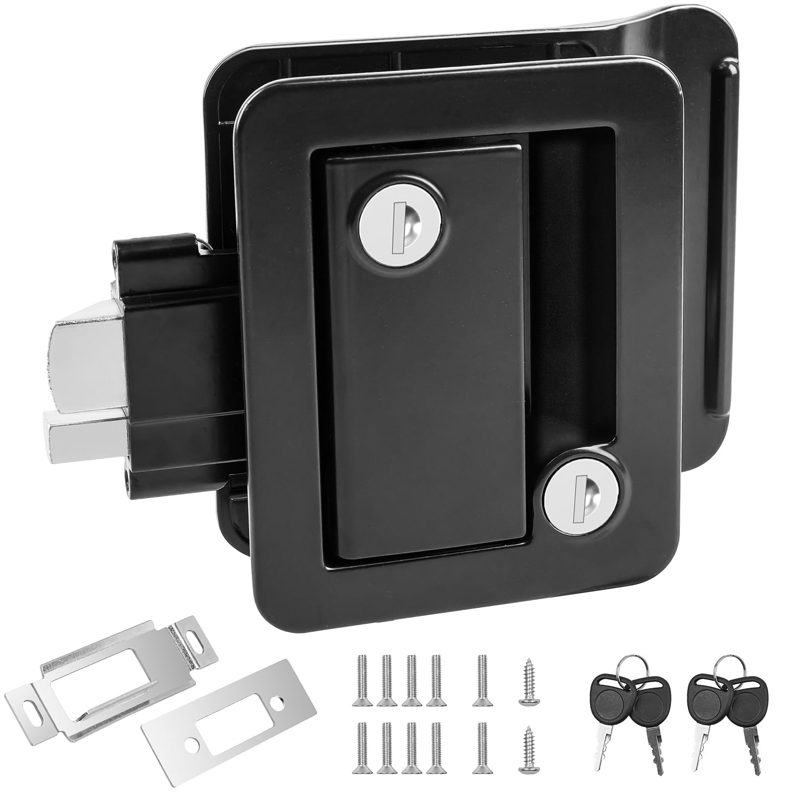 RV Entry Door Lock Replacement  Paddle Deadbolt Latch for Trailers and Campers