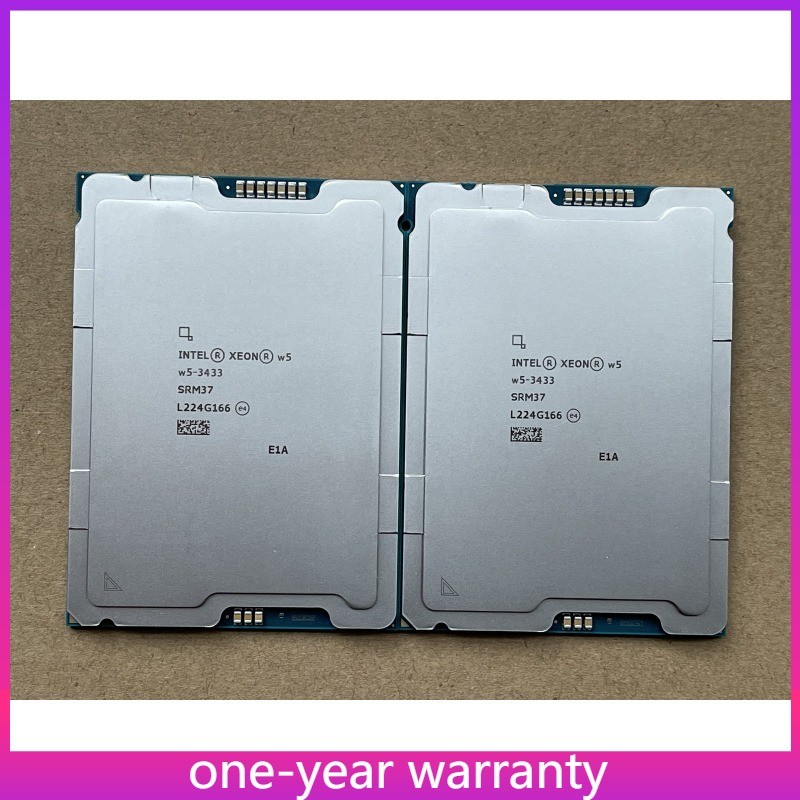 Intel Xeon W5-3433 QS QS CPU 2.0GHz 16 Cores 32 Thread L3 cache 45MB