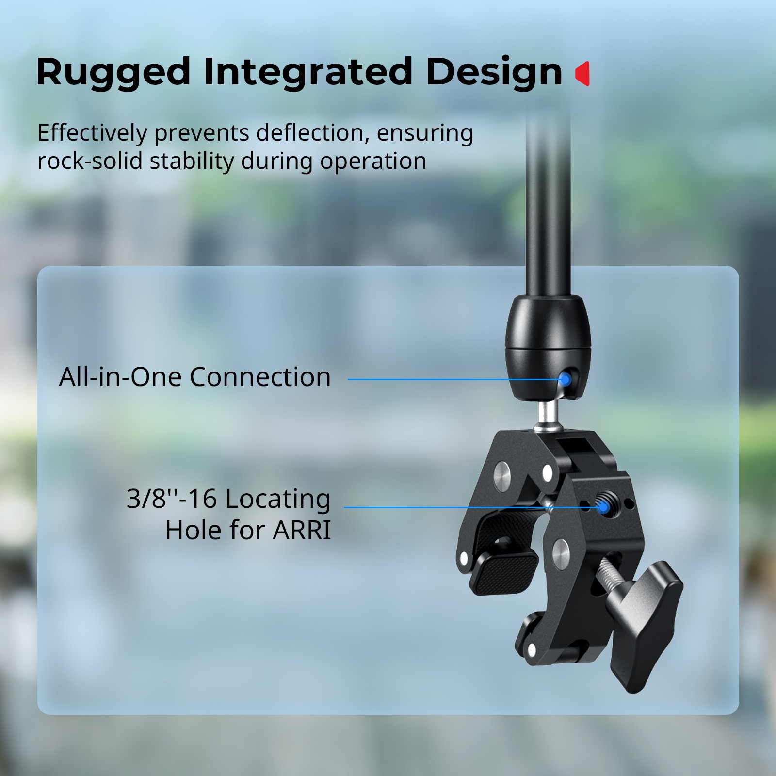 SmallRig Desktop Magic Arm Support with Crab-Shaped Clamp Kit for Smartphone